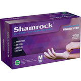 Shamrock Latex Industrial Gloves, Powder Free, Textured