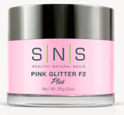 SNS Natural Pink Glitter F2