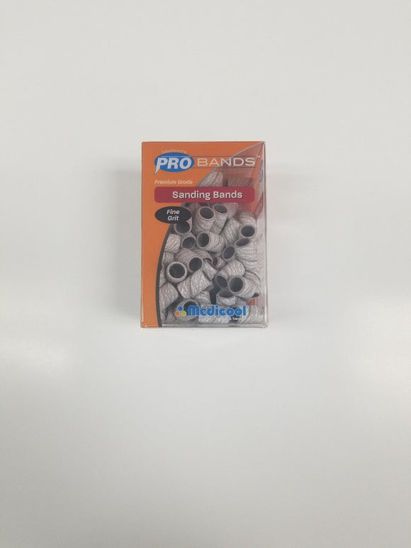 Medicool Zebra White Sanding Bands