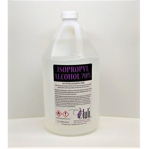 Luli Isopropyl Alcohol 70% USP Grade, 1 Gallon, 128 Fluid Ounces, High Purity Rubbing Alcohol