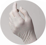 IBI Disposable Latex Gloves Powder Free 100 pcs (Small)