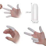 Finger Cots Latex, Finger Cover Finger Protectors Finger Applicators Fingertips Protector Disposable Medium Finger Gloves, 288 pcs