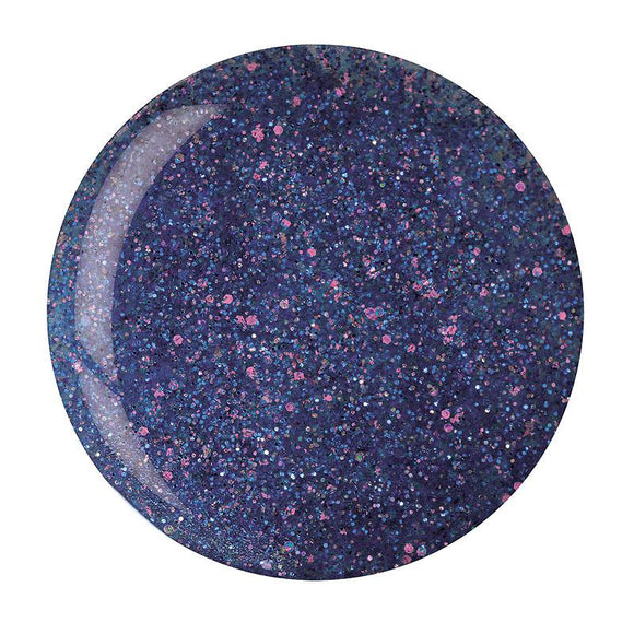 Cuccio Pro Dip Blue W/ Pink Glitter #5606