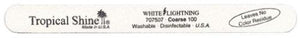Tropical Shine Course White Lightening Nail File 100/100 Grit