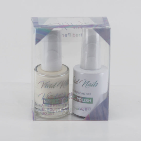 Vivid Nails Paired Perfect 01 - Pure White