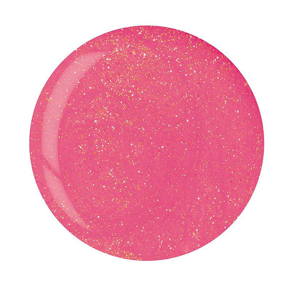 Cuccio Pro Dip Bright Pink W/ Gold Mica #5588