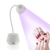 Vivid Nails LED UV Nail Lamp, 24W 360° Rotatable Gooseneck