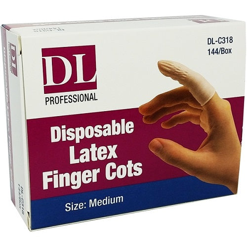 Debra Lynn Professional DL-C318 Disposable Latex Finger Cots